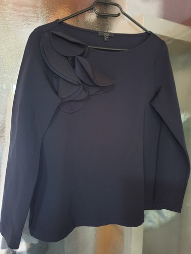 Cos langarm bluse neopren - langarm, bluse/neopren