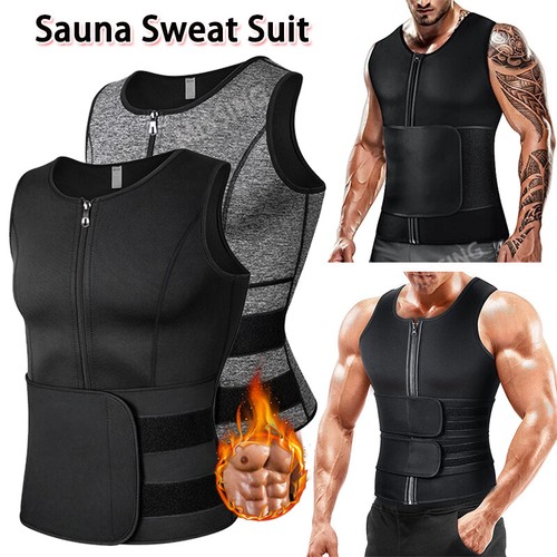 Herren neopren sauna weste - sauna,