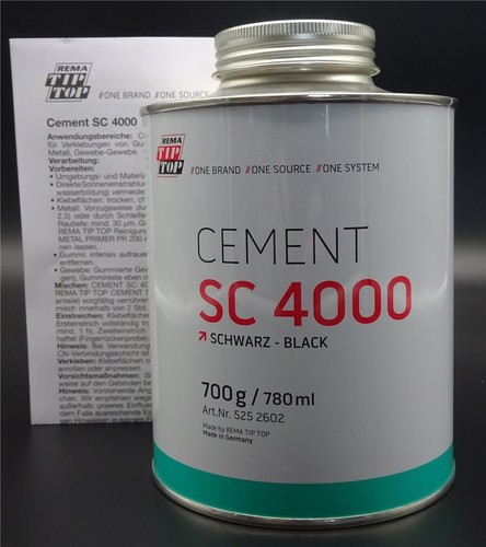 700g cement 4000 schwarz - 700g, sc
