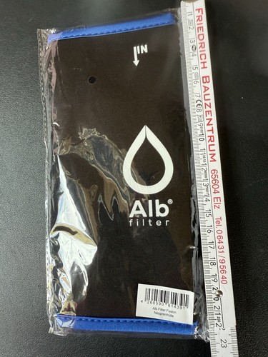 Alb filter neoprenhülle blau - alb,